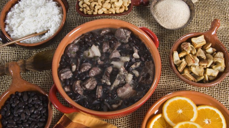 Brazil: The rich, pork and bean-filled stew (and national dish), feijoada, is practically ubiquitous.